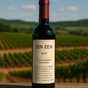 Zin Zen 2019 Estate Grown Zinfandel